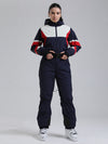 Gsou Snow ChillTrack Classic Retro Skianzug für Damen – Vintage-Skioutfits der 80er Jahre