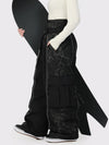 Wild Motion Damen-Schneehose mit reflektierendem Farbblock-Design und extra weitem Schnitt
