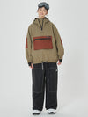 Damen-Mountain-Freerider-Freestyle-Snowboardanzug, Baggy-Snowboardanzug