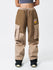 Snowall Damen Winter Warme Wasserdichte Hip-Hop Snowboardhose Cord