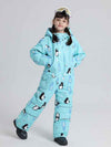 Pinguin-Einteiler-Schneeanzüge für Jungen und Mädchen