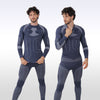 Snowverb Herren Komfortables, warmes und funktionales Funktions-Baselayer-Set