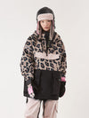 Damen-Unisex-Winteranorak mit reflektierenden, farbenfrohen Elementen, Vector-Aromak und Snowboardjacke