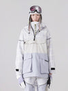 Damen-Unisex-Winteranorak mit reflektierenden, farbenfrohen Elementen, Vector-Aromak und Snowboardjacke