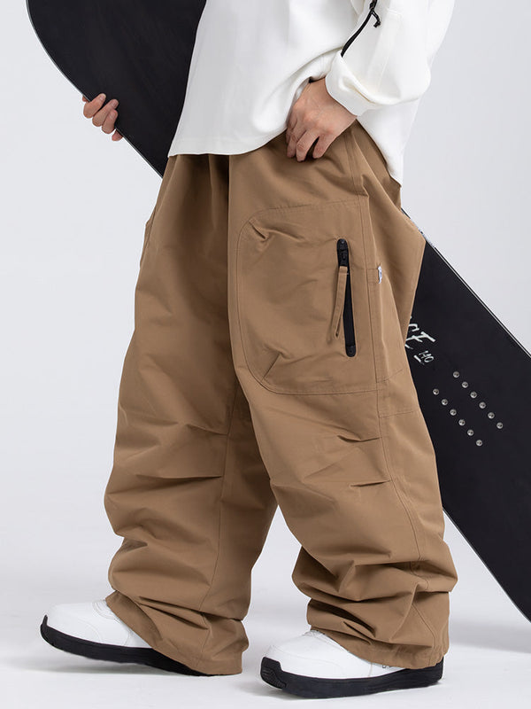 Prime Mountain Baggy-Skihose für Herren mit zwei seitlichen Cargotaschen