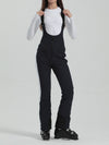 Gsou Snow Elegant Flare Ski-Latzhose für Damen