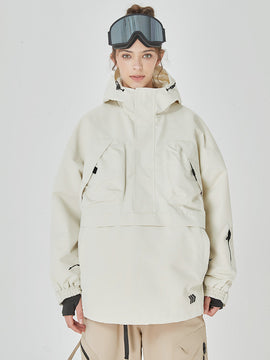 Damen Mountain Freerider Baggy Anorak Snowboardjacke
