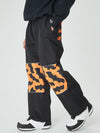Swaggy Herren Cargo-Schneehose mit reflektierenden Knieeinsätzen