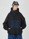 Damen Winter Bomber Baggy Snowboardjacke mit großen Cargotaschen Schneemantel