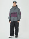 Herren Winter Bomber Baggy Schneejacke mit praktischen Cargotaschen und passender Snowboardhose