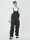 Herren Mountain Freerider Swag Cargo Snowboard Bib Overalls Baggy Snow Pants