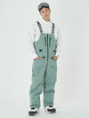 Herren Mountain Freerider Swag Cargo Snowboard Bib Overalls Baggy Snow Pants