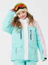 Wasserdichte Unisex-Schneejacke für Kinder und Bergliebhaber