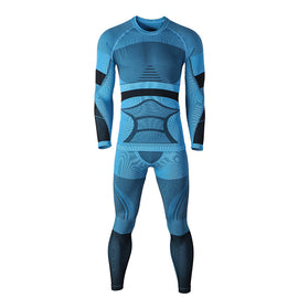 Gsou Snow Winter Warmers Fleece-Thermo-Baselayer-Set für Herren
