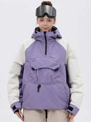 Damen Mountain Freestyle Cargo Pocket Bomber Snowboardjacke