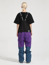 Damen Skihose mit Trägern Gsou Snow Mountain Discover Colorblock