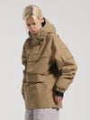 Gsou Snow Winter Action Anorak Cargo Schneejacke für Damen