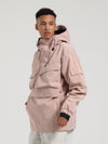 Gsou Snow Winter Action Cargo Anorak Snowboardjacke für Herren