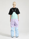 Damen Skihose mit Trägern Gsou Snow Mountain Discover Colorblock