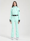 Gsou Snow Classic Flare Skianzug für Damen mit Gürtel