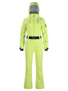 Gsou Snow Classic Flare Skianzug für Damen mit Gürtel