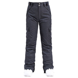 Elegante, isolierte und wasserdichte Damen-Winter-Snowboard- und Ski-Latzhose