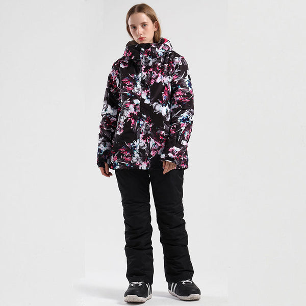 SMN wasserdichter Damen-Winterschneeanzug Vast Sky, bestehend aus Jacke und Hose