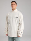 Searipe Herren-Fleecepullover mit Kapuze und Schneemotiv