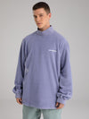 Searipe Herren-Fleecepullover mit Kapuze und Schneemotiv