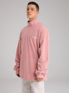 Searipe Herren-Fleecepullover mit Kapuze und Schneemotiv