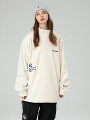 Searipe Look Good Fleece-Pullover für Damen, Schneekapuzen