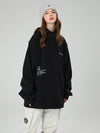 Searipe Look Good Fleece-Pullover für Damen, Schneekapuzen