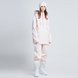 RAWRWAR Damen-Snowboardjacken- und Hosen-Set für junge Mode, Unisex