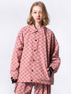 RAWRWAR Schachbrett-Snowboardjacke für Herren