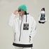 Trendige Damen-Thermo-Anorak-Schneejacke