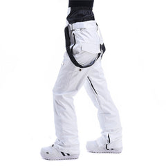 RIIVIYELE Damen Winter Mountain Snow Pants Ski Latzhose