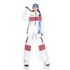 PINGUP NASA-Raumstation-Einteiler-Snowboardanzüge für Herren