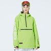 WinterPeak SnowGuard Anorakjacke für Damen mit halbem Reißverschluss