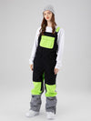 Searipe Mountain Discover Colorblock Skihose für Damen (Latzhose)