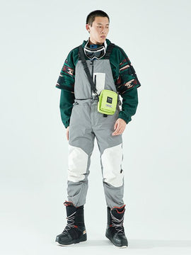 Herren Vector Winter Invitation Reflektierende Schneehose Latzhose