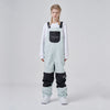 RAWRWAR Mountain Discover Colorblock Ski-Latzhose für Damen