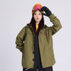 Cosone Damen Forever wasserdichte Coach-Jacke mit Kapuze