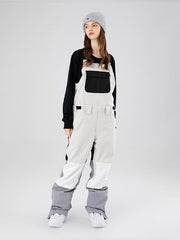 Searipe Mountain Discover Colorblock Skihose für Damen (Latzhose)