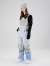 Searipe Mountain Discover Colorblock Skihose für Damen (Latzhose)