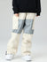 Searipe Winter Freerider Colorblock Cargo-Schneehose für Damen