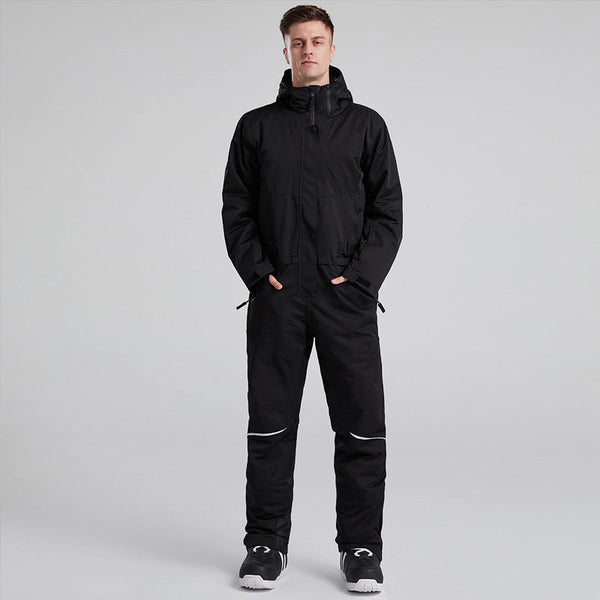 RIVIYELE Herren Praktischer und stylischer Einteiler Winter-Snowboard- und Skianzug