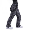 RIIVIYELE Damen Winter Mountain Snow Pants Ski Latzhose