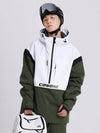Cosone Powdreamer Colorblock Anorak-Schneejacke für Damen