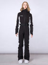 RAWRWAR Chic Gürtel-Skianzug für Damen, einteilig