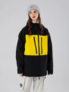 Searipe Independent Colorblock Windbreaker-Schneejacke für Damen